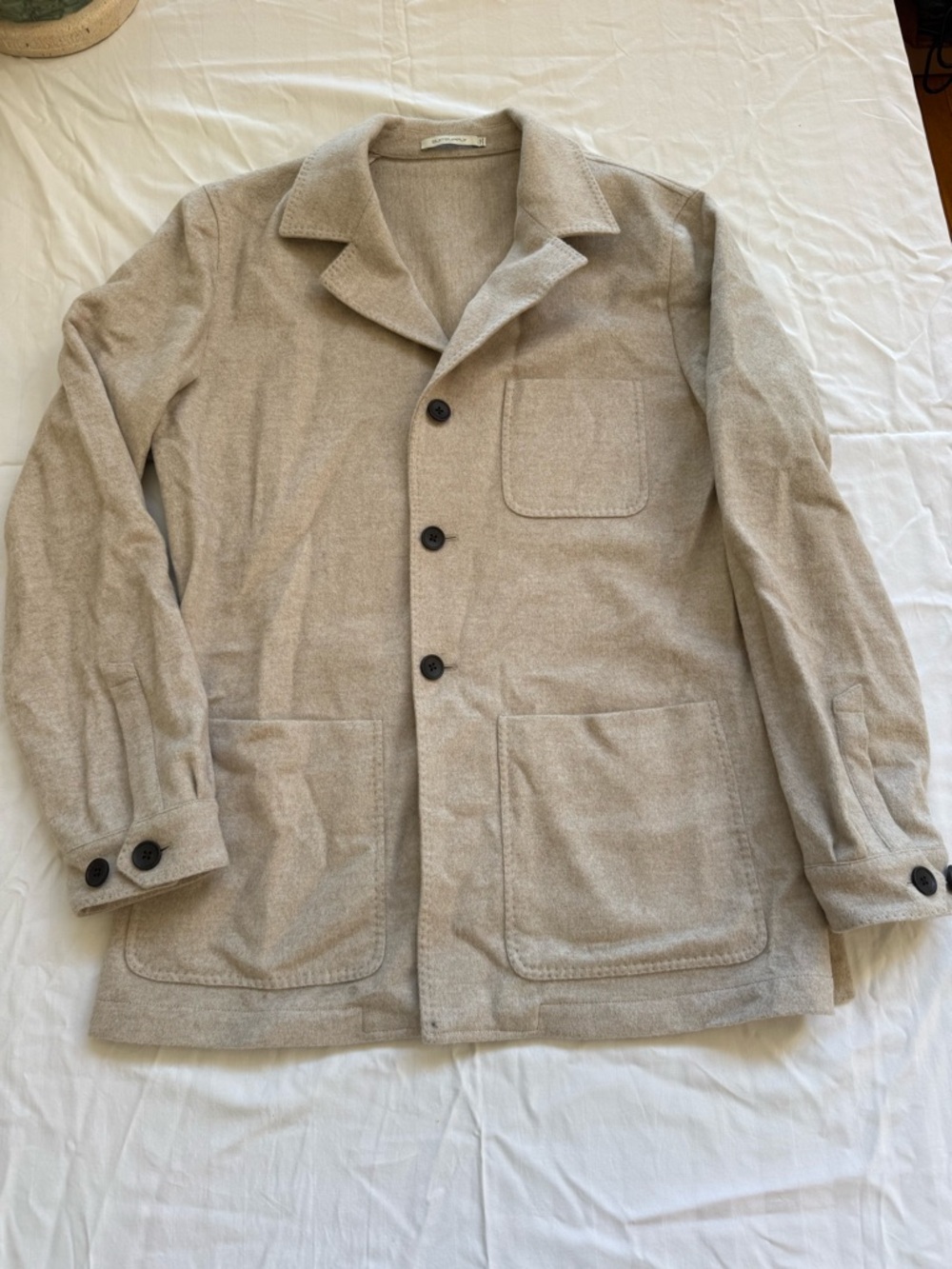 Gorgeous Suitsupply Neutral Beige Wool Blazer Extra Button Jacket Men’s S 48